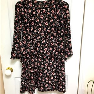 H&M Aline Bell Sleeve Dress